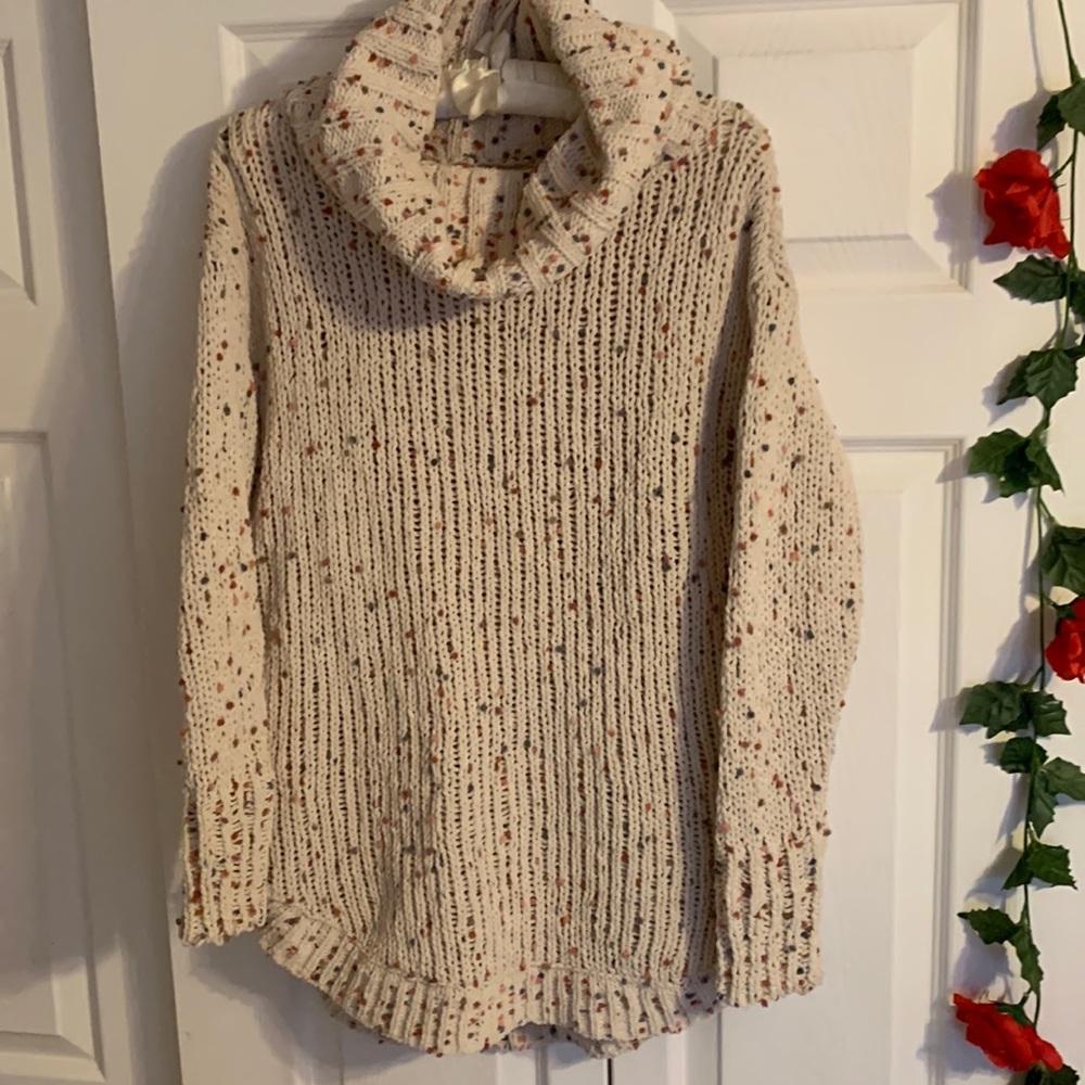 Cowl neck sweater